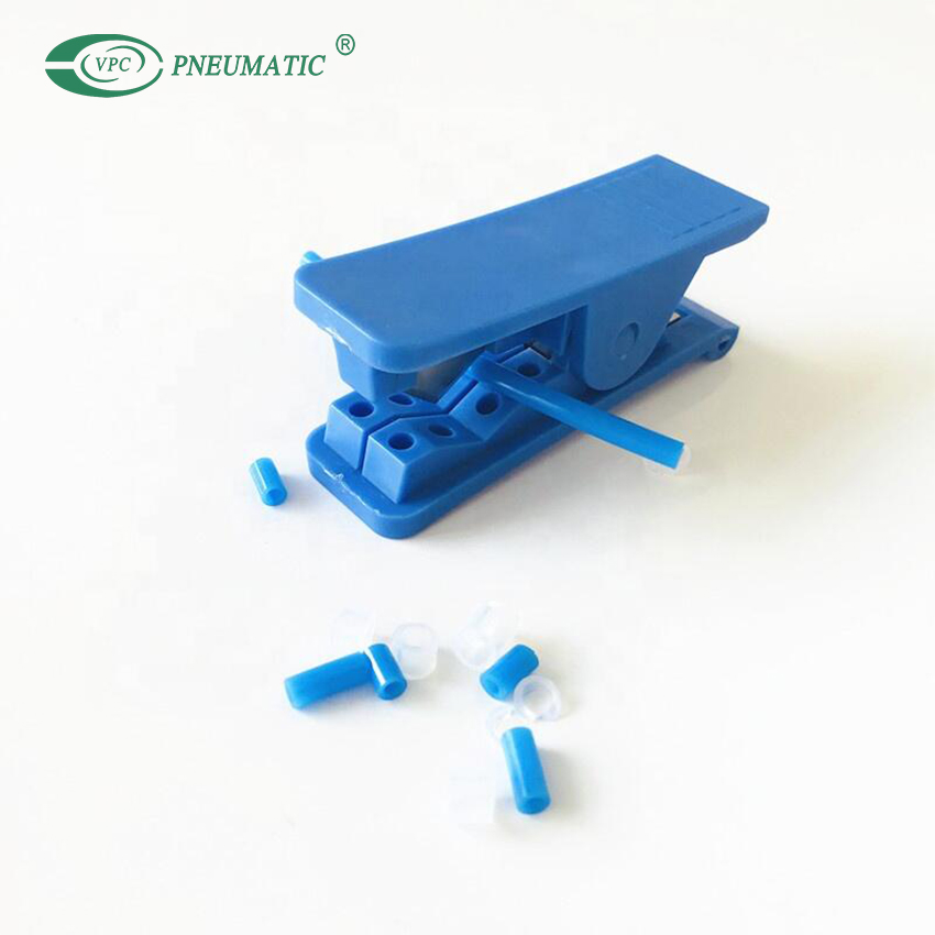 มินิแบบพกพา PU PE PVC PA ท่อไนล่อน 3-16 มม. เครื่องตัดท่อนิวแมติกพลาสติก